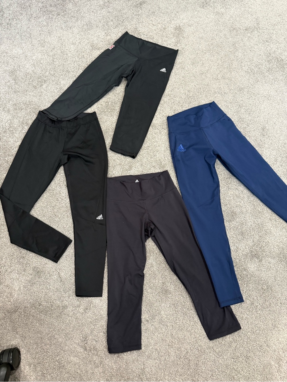adidas Women’s Legging Pack - Black & Navy Mix